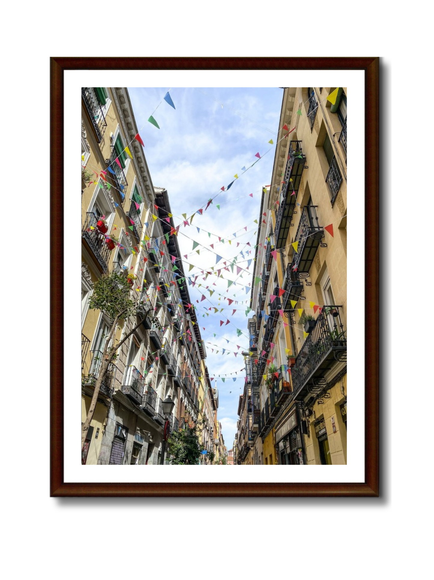 Banderines en Malasaña durante la pandemia, Madrid