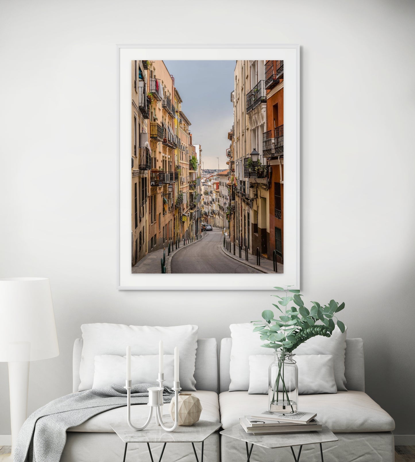 Calle tradicional en Lavapiés