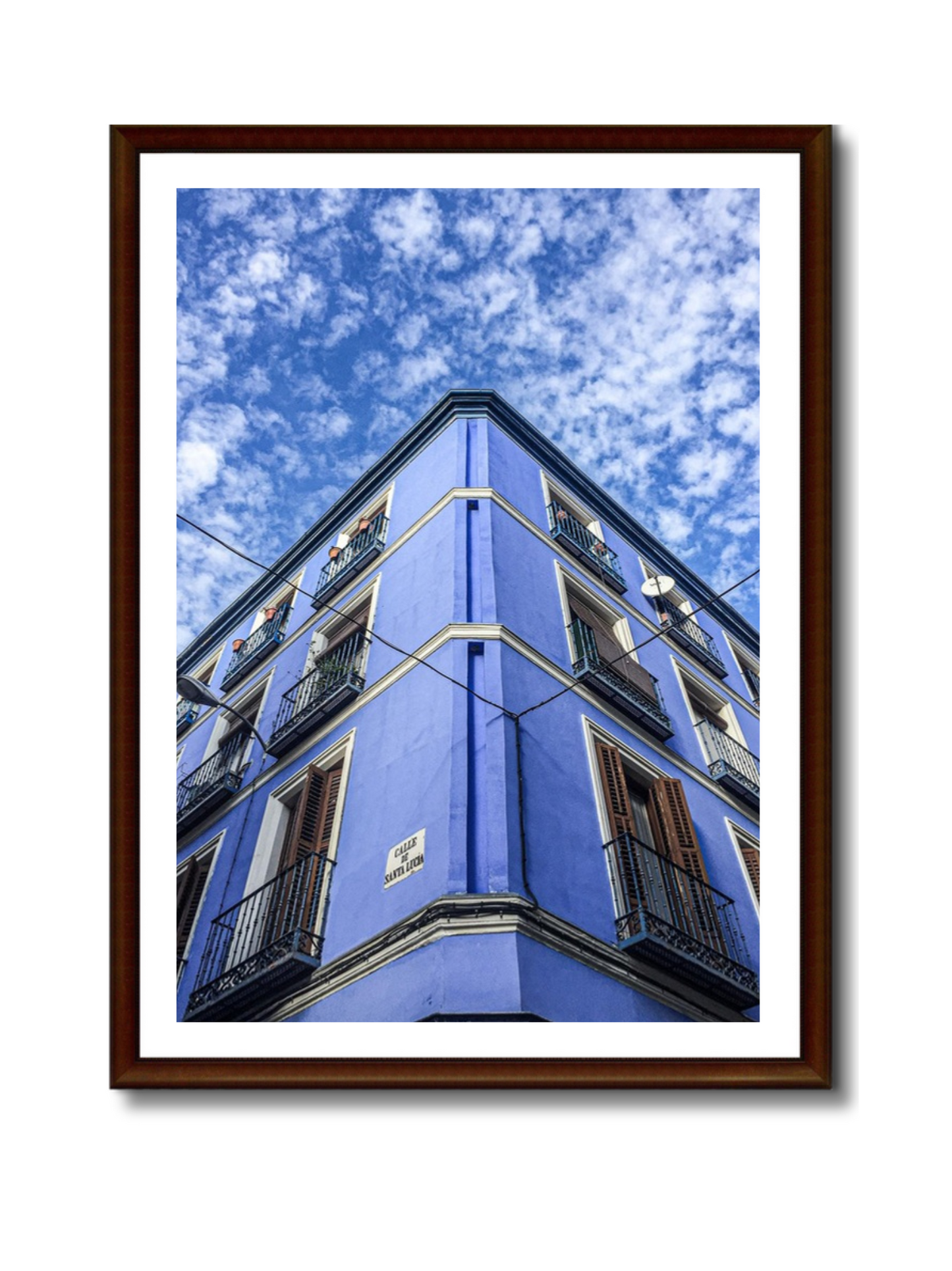 Edificio azul Malasaña, Madrid