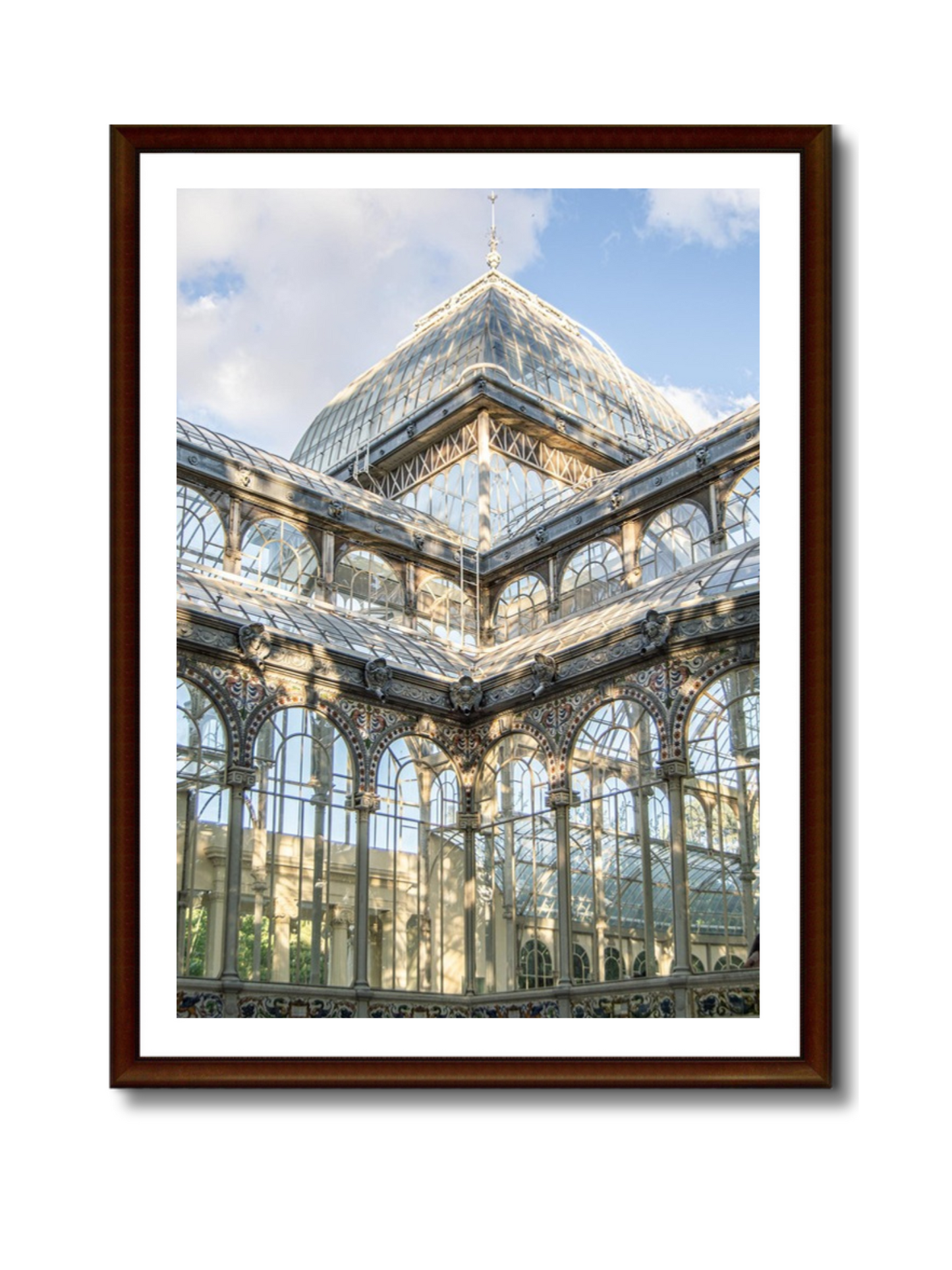 Palacio de Cristal en El Retiro, Madrid