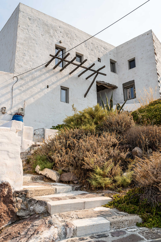 Escalera en Plaka Milos