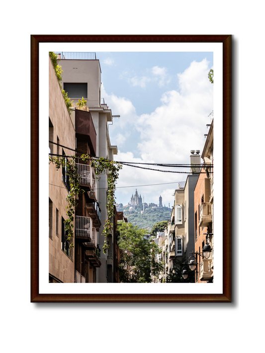 Vista del Tibidabo, Barcelona