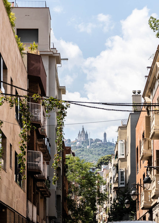 Vista del Tibidabo, Barcelona