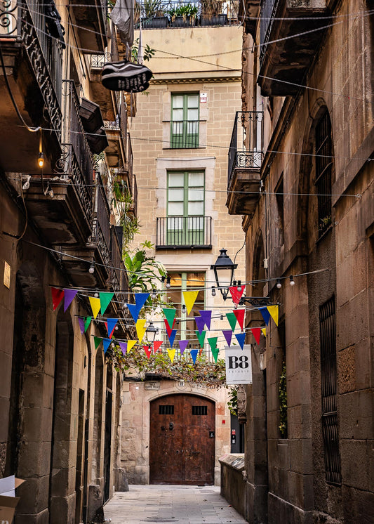 Callejón en el Born, Barcelona