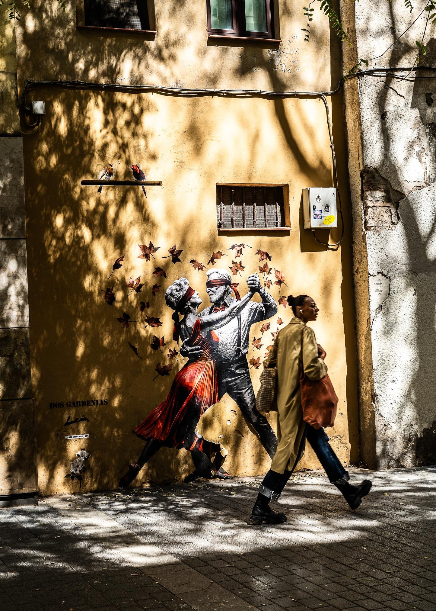 Mural en el Born, Barcelona