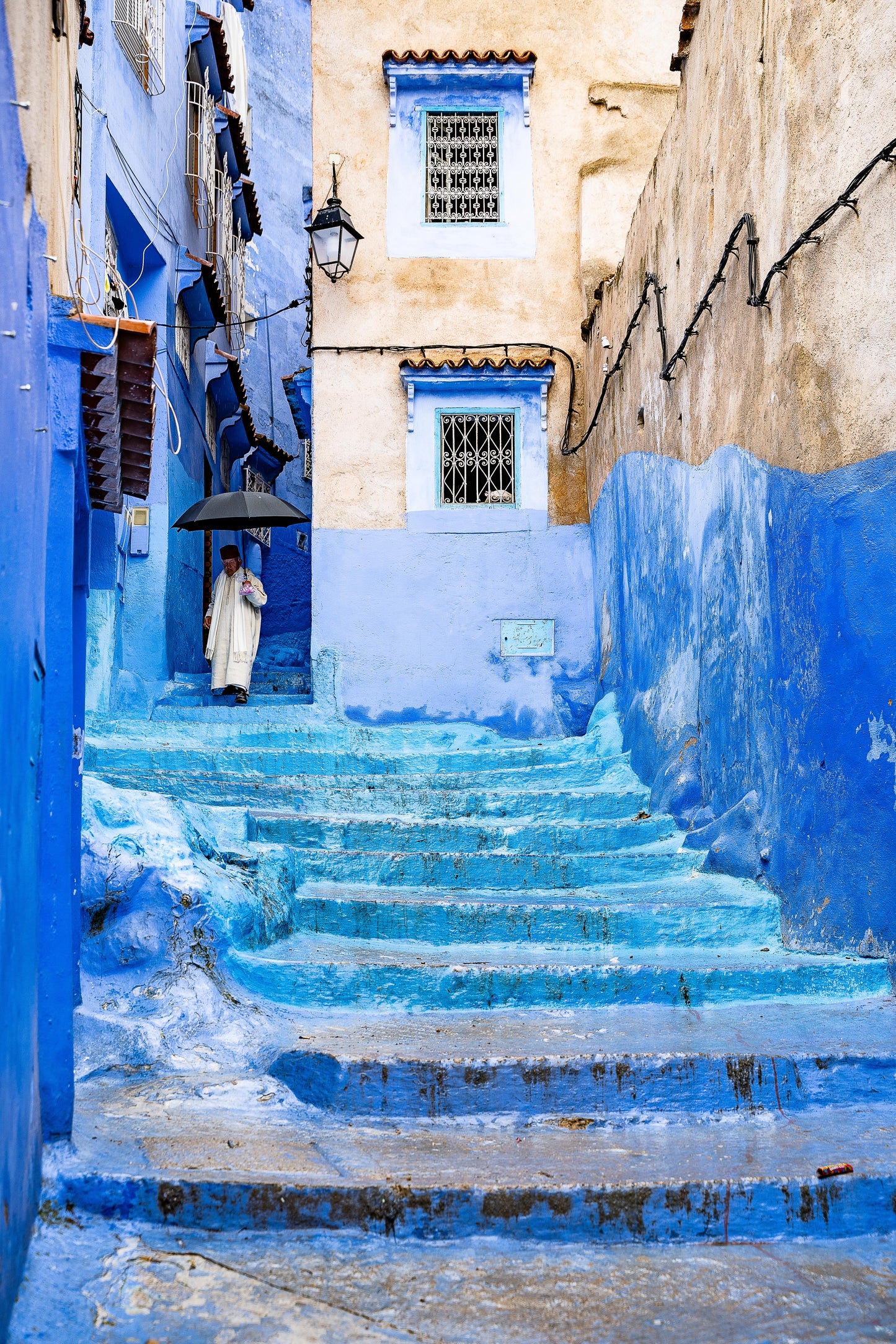 Escaleras Chefchaouen