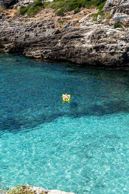 Sol en cala menorquina