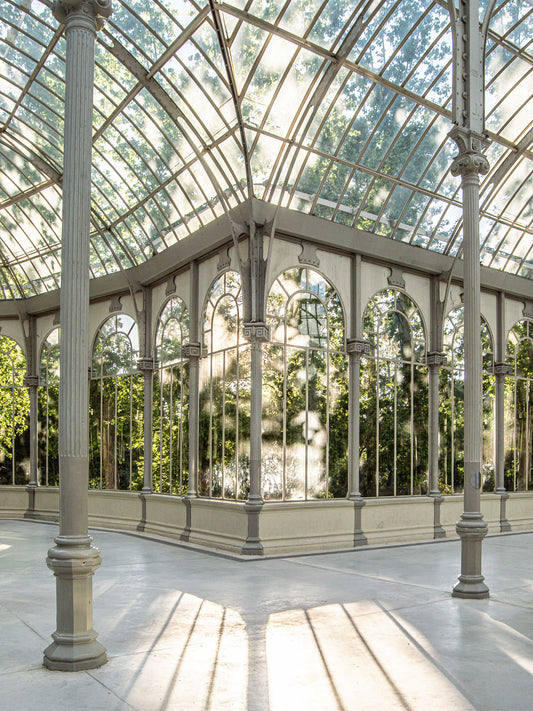 Atardecer Palacio Cristal Madrid