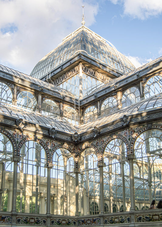 Palacio de Cristal en El Retiro, Madrid