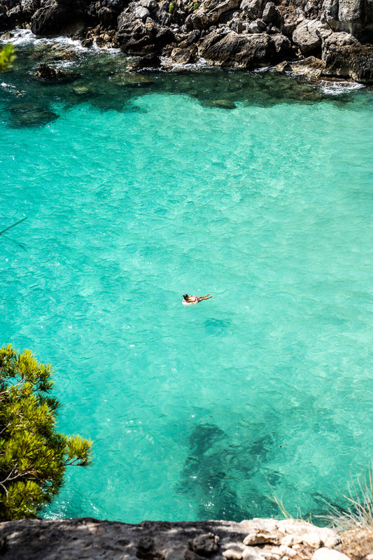 Un baño en Menorca