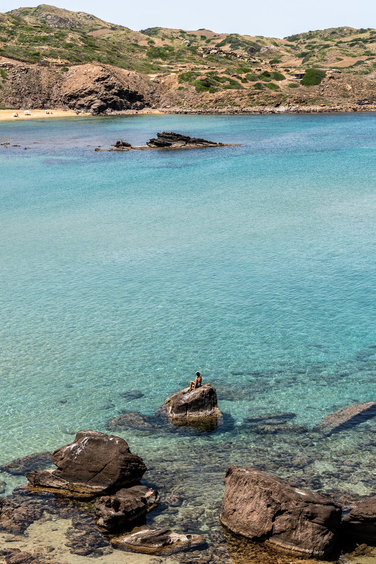 Niño en Cavalleria Menorca