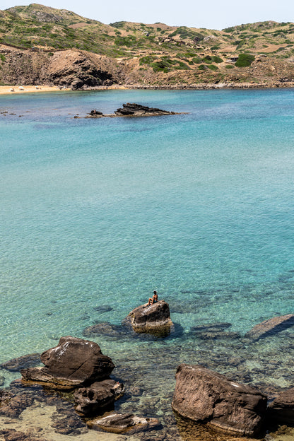 Niño en Cavalleria Menorca