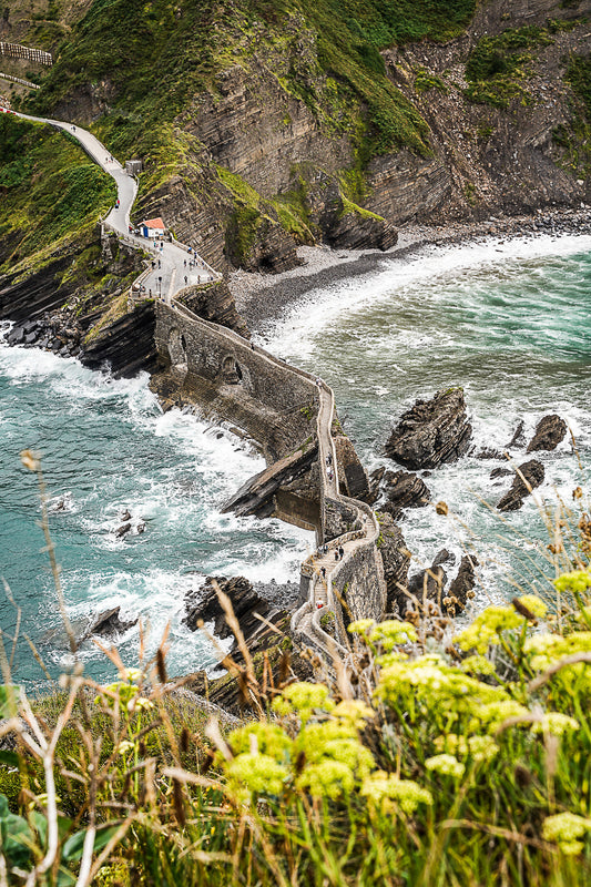 Escaleras San Juan de Gaztelugatxe