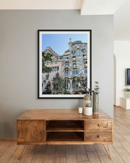 Casa Batlló Barcelona - Fotografía arquitectónica modernista con trencadís y formas orgánicas
