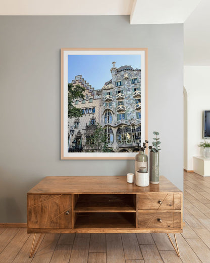 Casa Batlló Barcelona - Fotografía arquitectónica modernista con trencadís y formas orgánicas
