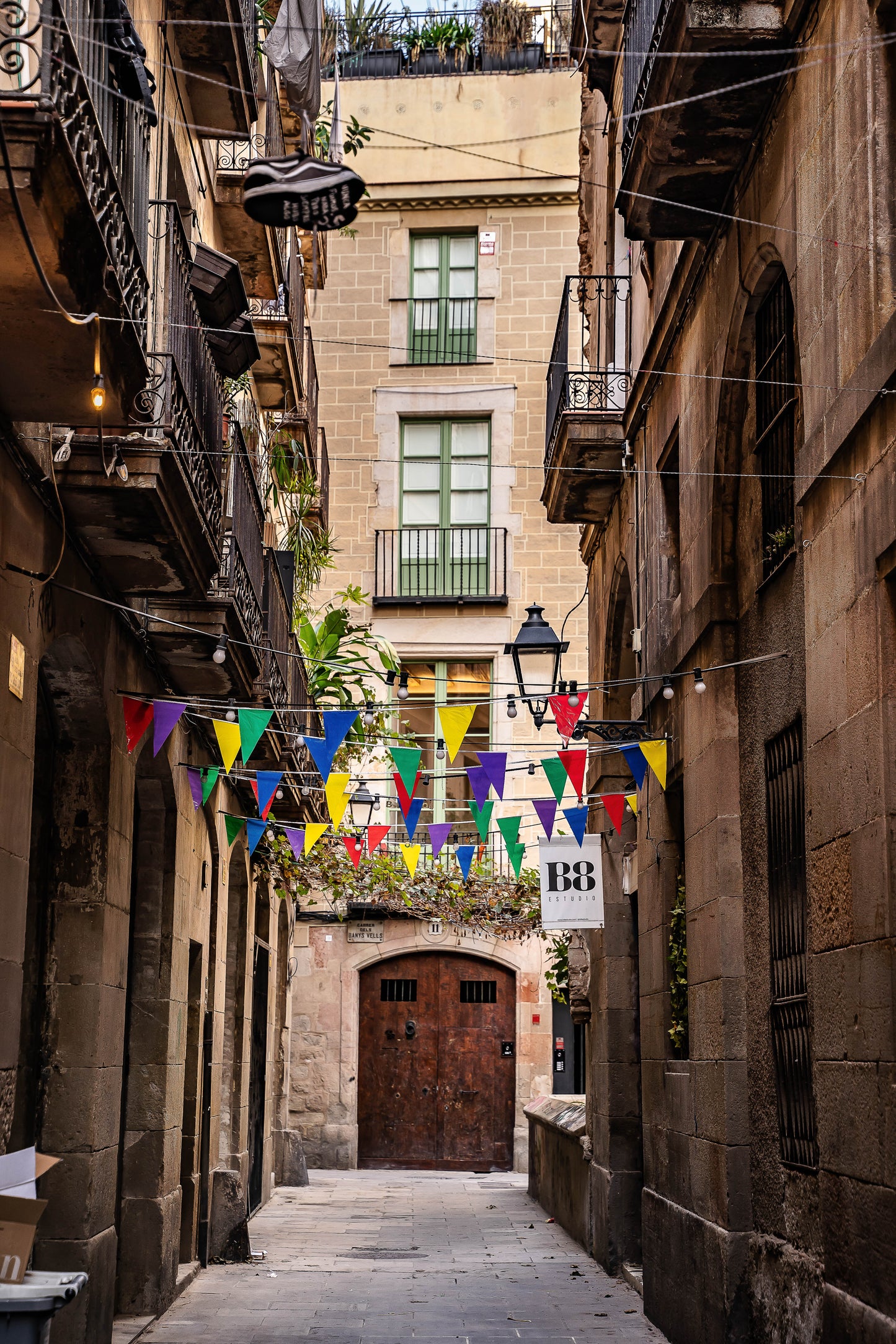 Callejón El Born Barcelona