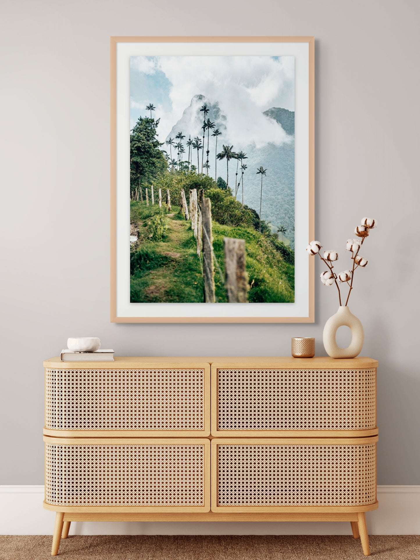 Paseo por las nubes en el Valle de Cocora, Colombia