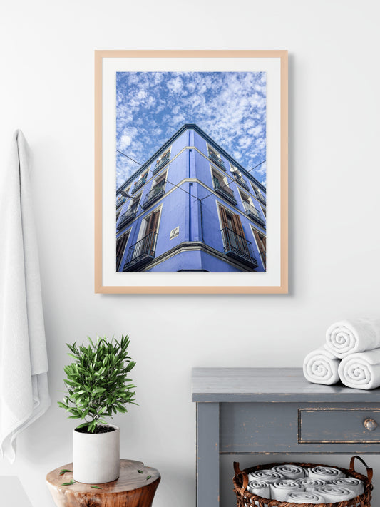 Edificio azul Malasaña, Madrid
