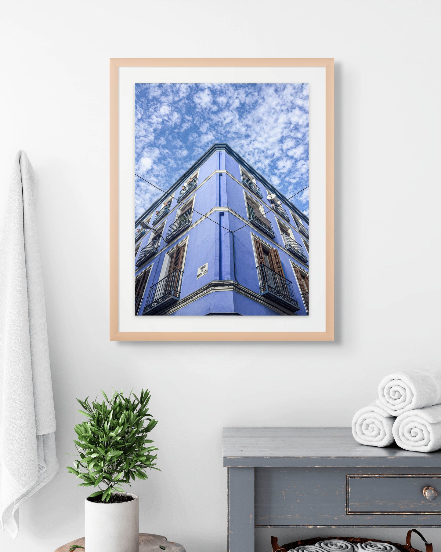 Cielo azul en Malasaña