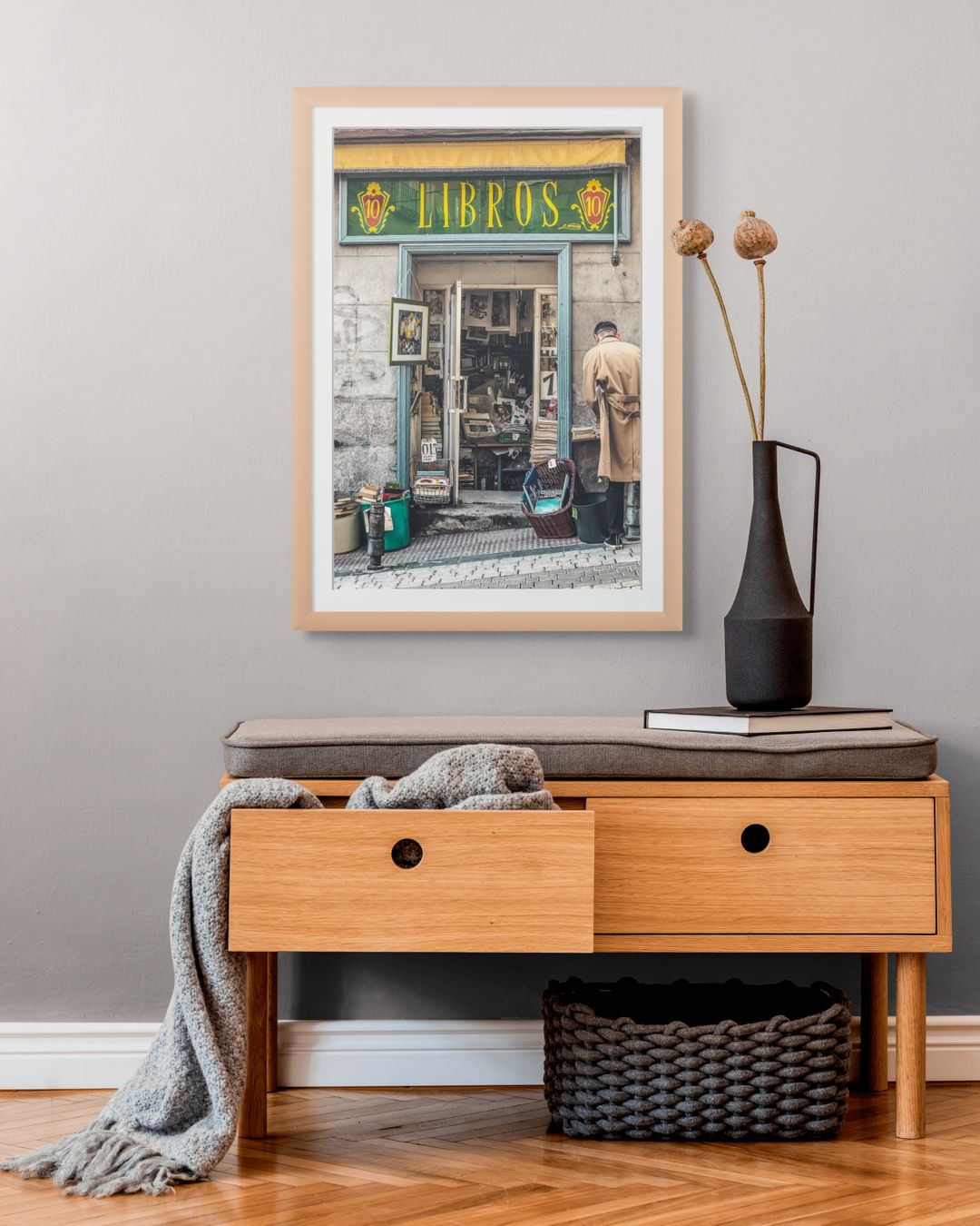 Libros en el Rastro de Madrid