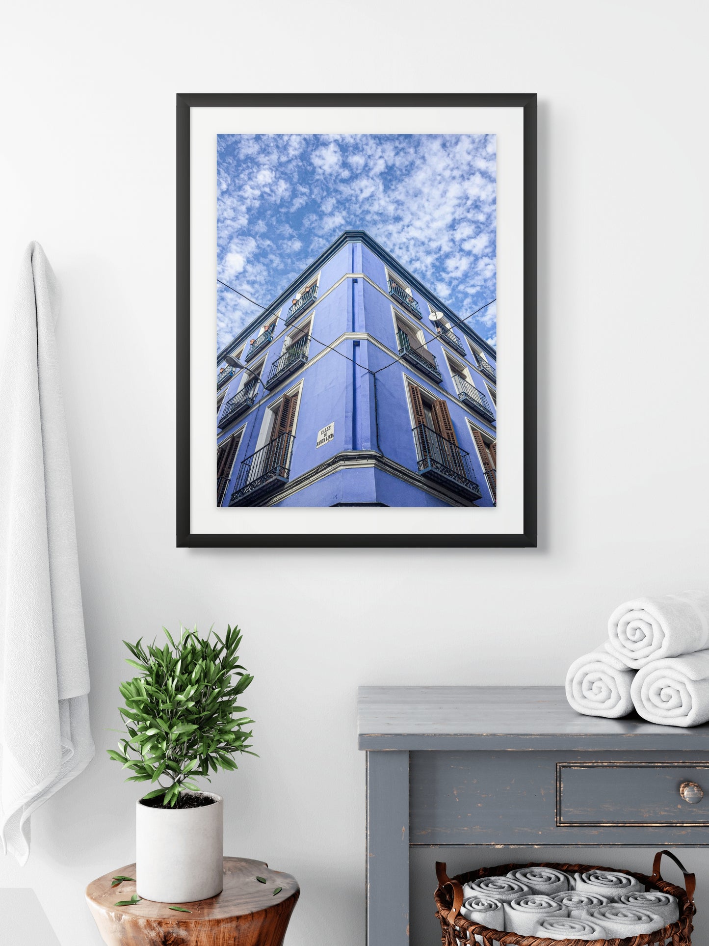 Edificio azul Malasaña, Madrid