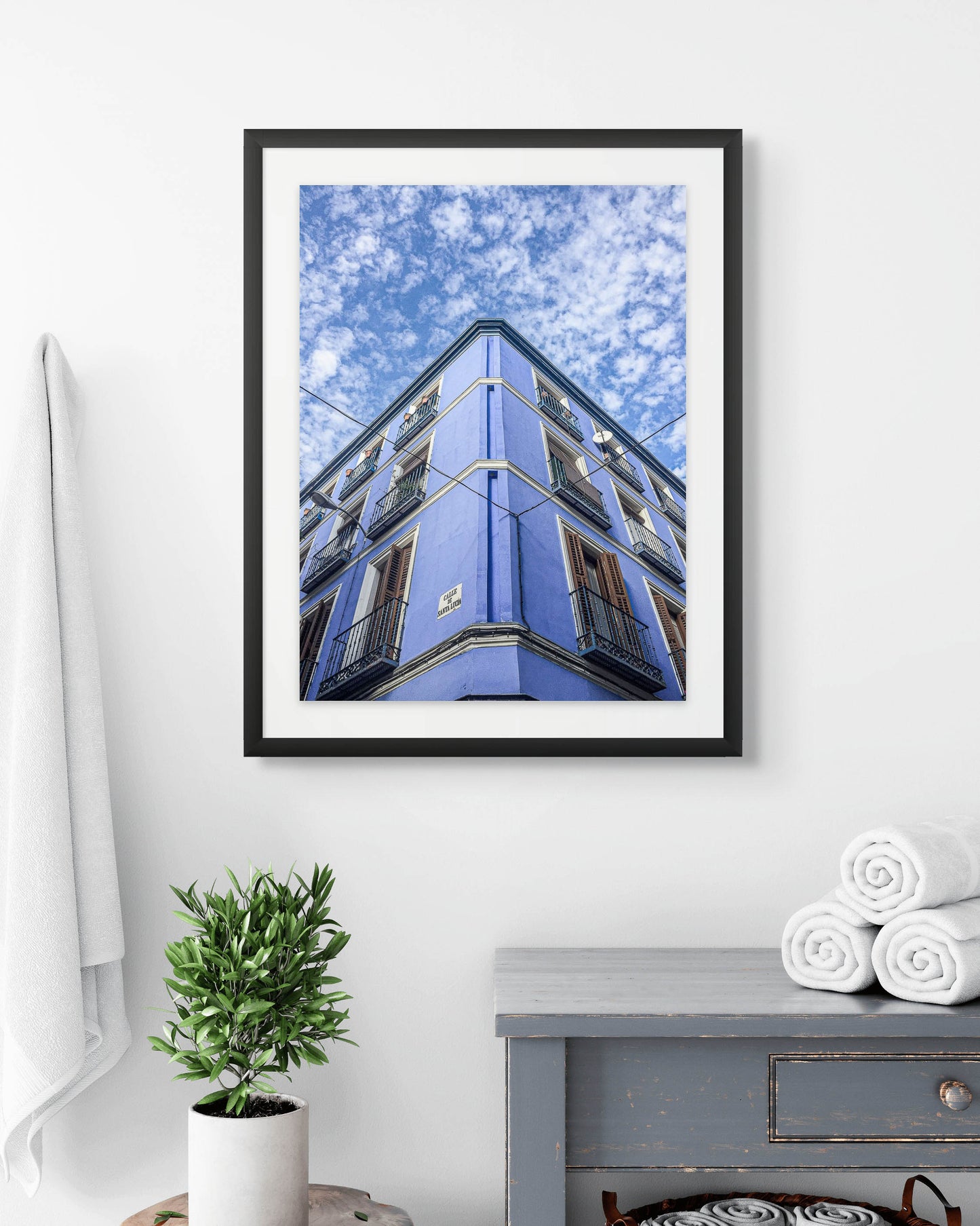 Cielo azul en Malasaña