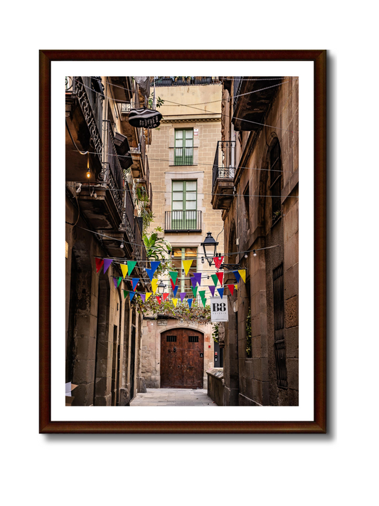 Callejón en el Born, Barcelona