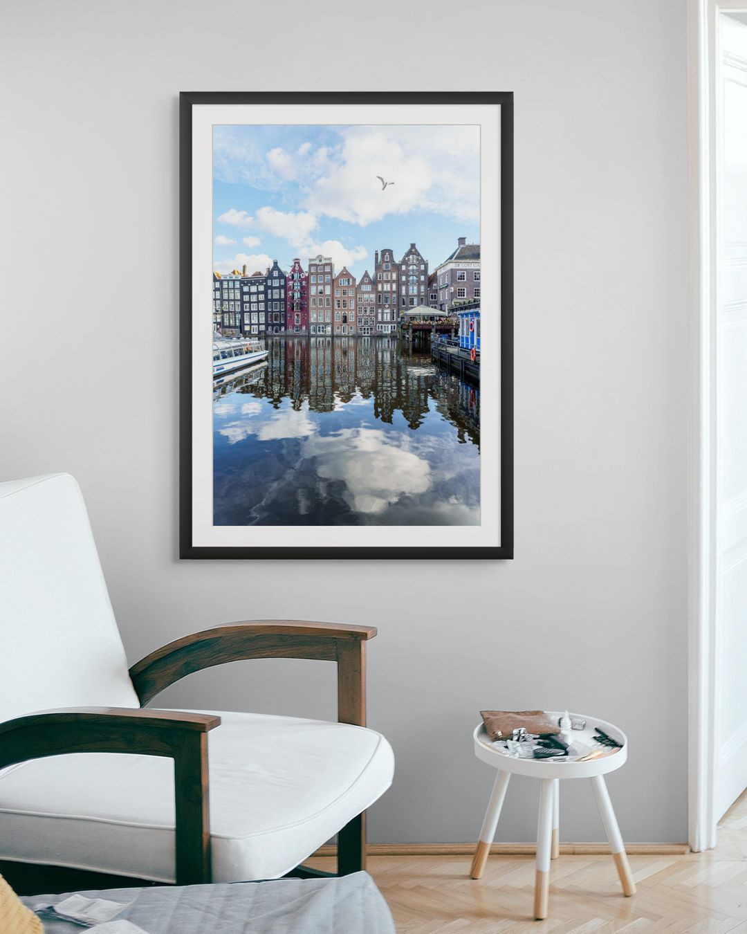 Casas reflejadas Ámsterdam