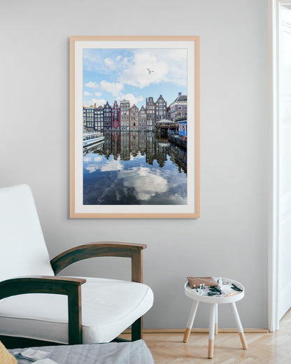 Casas reflejadas Ámsterdam
