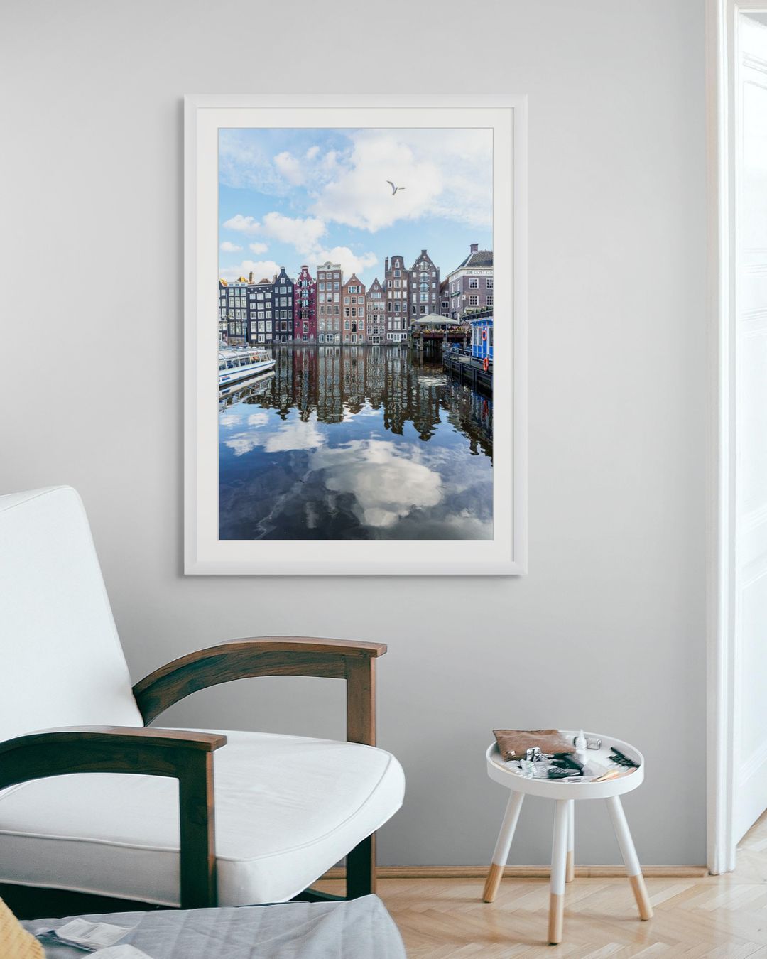 Casas reflejadas Ámsterdam